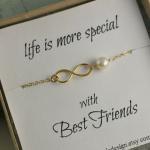 Best Friends Necklace, Infinity Nec..